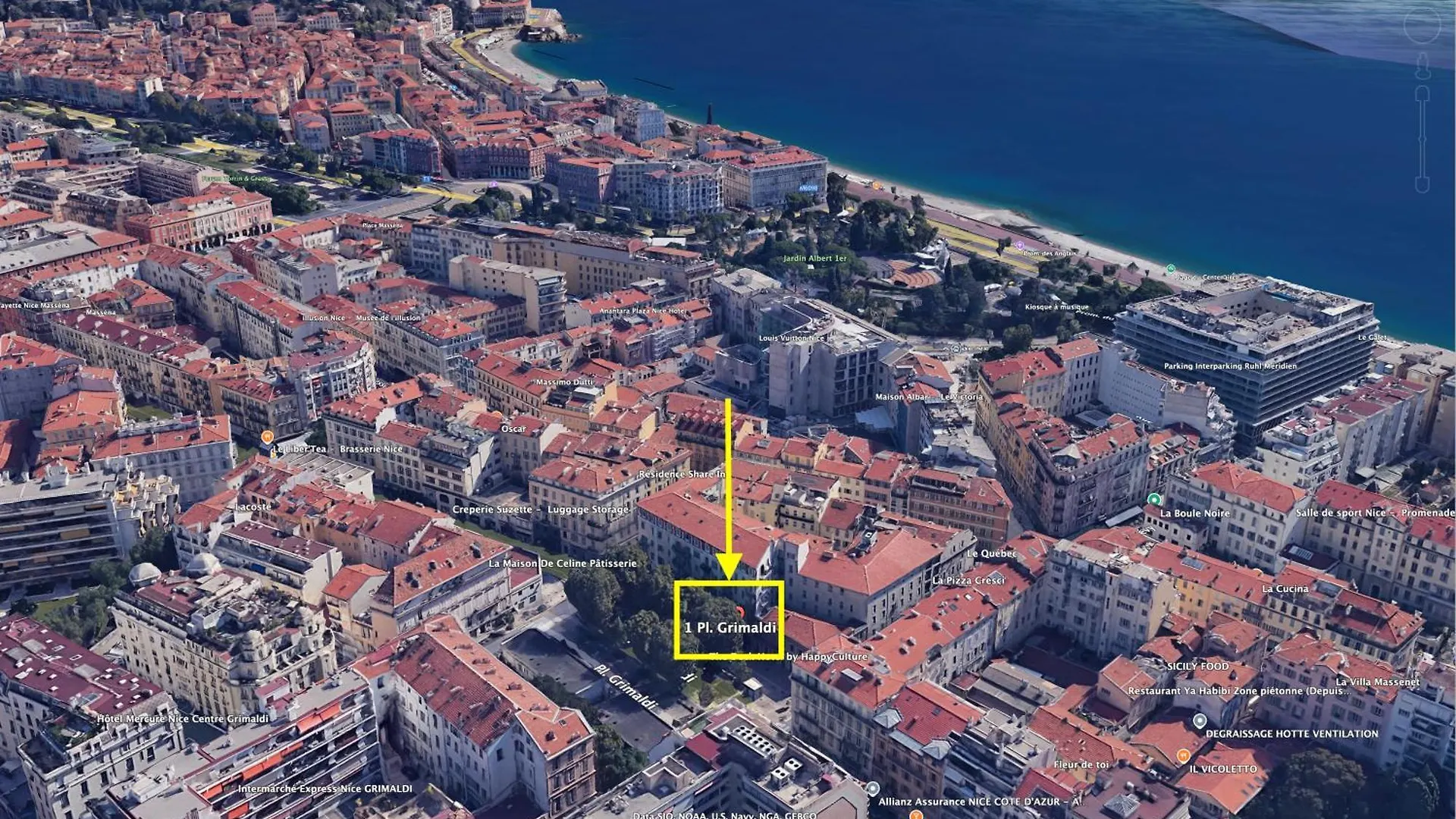Apartment New! Remodeled Appartement In The Heart Of Nice, Beach 3 Min, 2Br, Ac, Elevator, Amazing Little Terrace, Best Location! France