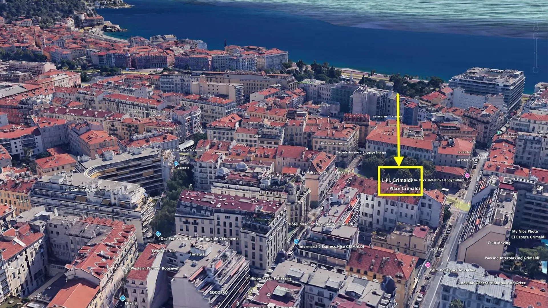 New! Remodeled Appartement In The Heart Of Nice, Beach 3 Min, 2Br, Ac, Elevator, Amazing Little Terrace, Best Location! 0*, Nice France